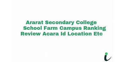Ararat Secondary College-School Farm Campus