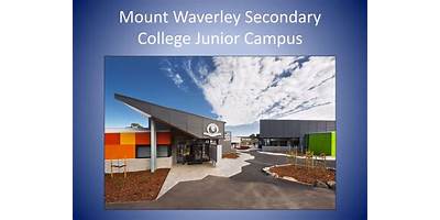 Mount Waverley Secondary College-Junior Campus