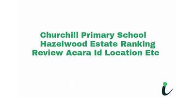 Churchill Primary School-Hazelwood Estate