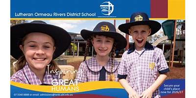 Lutheran Ormeau Rivers District School
